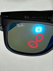 Ray Ban Sunglasses RB4165F 622 55 JUSTIN Size 54