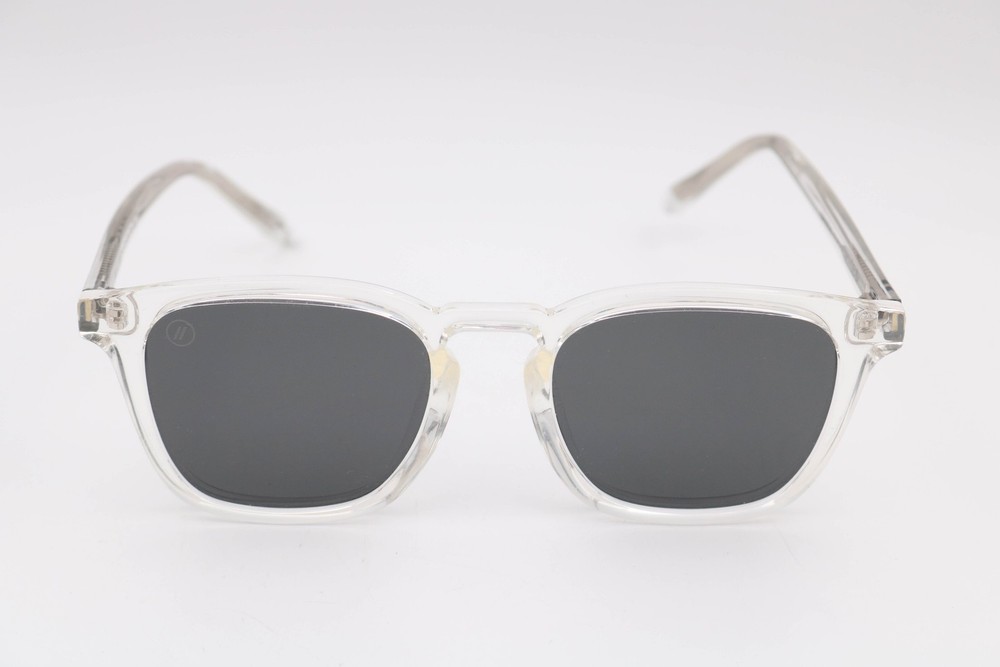 Blenders Sydney Crystal Crystal Square Polarized Sunglasses 49-21-142