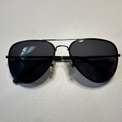 BLENDERS SPIDER JET AVIATOR POLARIZED CAT. 3 A SERIES SUNGLASSES BLACK