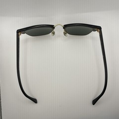 Ray-Ban RB3016 Clubmaster Classic Polished Black & Gold W0365 Sunglasses 140 mm