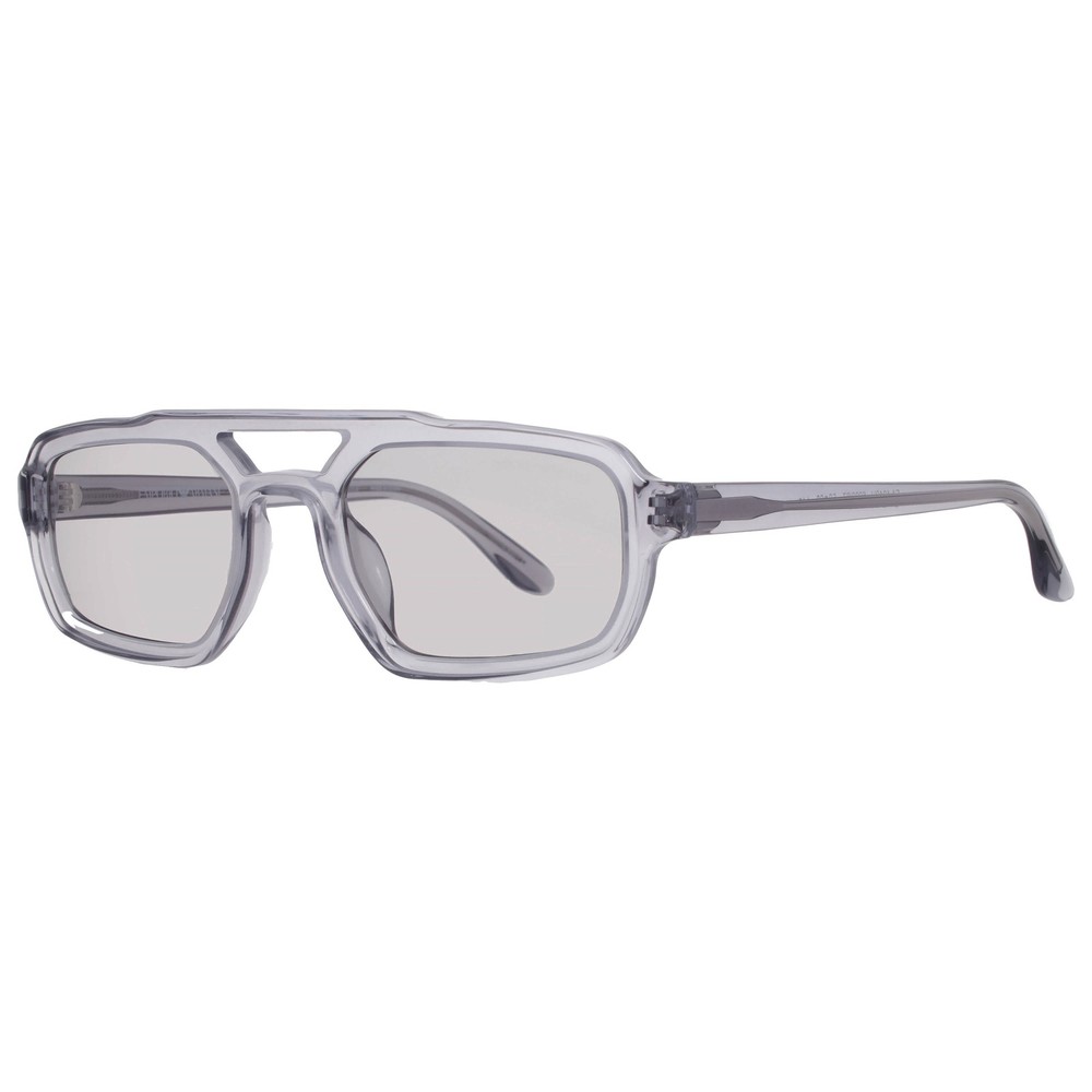 Emporio Armani Light Grey Irregular Men’s Sunglasses EA4240U 620287 53