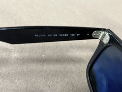 Ray-Ban RB2140 901/58 Unisex Sunglasses – Black/Green Polarized