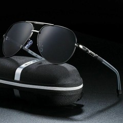 Aluminium HD Polarized Photochromic Sunglasses Pilot Men Driving Glasses Eyewear