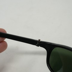 Black Nylon Frame Sunglasses Classic Lightweight Fashion UV Protection Eyewear