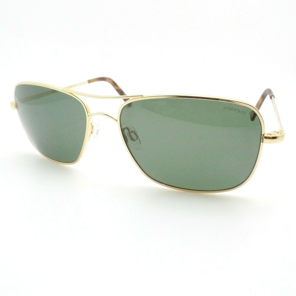 Randolph Archer 23k Gold AGX Polarized 59mm AR017 USA New Sunglasses