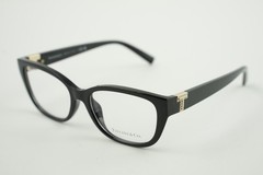 New! TF 2254-B-U 8361 Versace Polished Black Crystal 54-17-140 Eyeglasses Frames