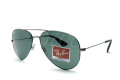 RAY BAN Ray-ban RB3558 9139/71 58-14-140 Aviator AUTHENTIC Pilot SUNGLASSES