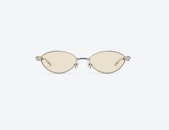 Gentle Monster KARINA 2026 Veggie Collection Aden 02 Silver Yellow Sunglasses