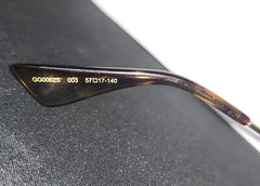 GUCCI AVIATOR Sunglasses WEB Stripe Frame GG0062 Gold/Web Design 57 mm, Italy