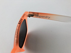 NEW SUPERDRY SUPERFARER 150 SUNGLASSES Grey / Orange