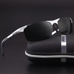 Aluminum HD Polarized Photochromic Sunglasses Men Glasses Driving Sports Eyewear