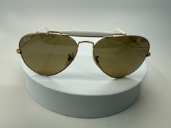 Ray Ban RB3407 Sunglasses, color 001/3K Gold size 58 *BRAND NEW*