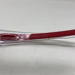 Oakley Turbine Rotor 9307 Clear Red W/ Orange Mirror Lens NH36