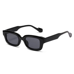 Small Rectangle Sunglasses Candy Color UV400 Square Frame Casual Travel Wear