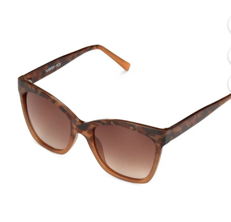 New Harper•Roe Demi Gradient Sunglasses 55-20-144 #654 NWT