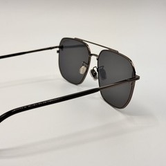 Tom Ford Sunglasses TF1249-K 08A Shiny Gunmetal Navigator Frame Gray Lens 61mm