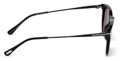 New Tom Ford Men Geometric Sunglasses FT0625 Arnaud-02 01D Shiny Black 53mm