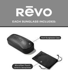 $200 Revo Espen Polarized Sport Sunglasses Blue Graphite ReRE1097 05 GY