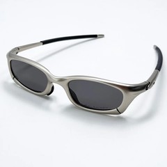 Oakley Magnesium Four Sunglasses Mag Four Black Lens Rimless Frame