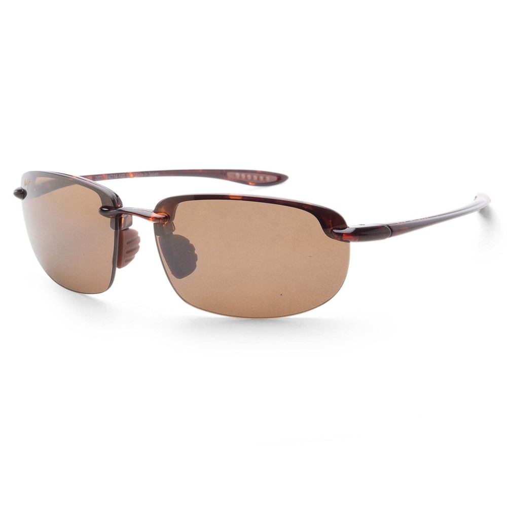 Maui Jim Men’s Ho’Okipa 64mm Tortoise Polarized Sunglasses H407N-10