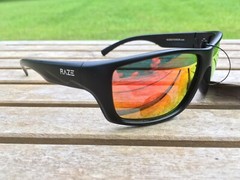 RAZE Eyewear Sunglasses Offshore floating polarized fishing black mirrored