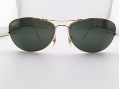 Ray-Ban Sunglasses, Cockpit RB 3362 001 3N Arista Gold, 58-14-…, Metal