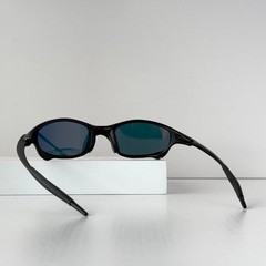 Oakley Juliet 1.0 X-Metal Sunglasses Black Frame Fire Iridium Lens