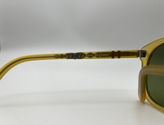 Persol PO0714SM 204/S3 Steve McQueen Sunglasses Opal Yellow Polarized 54mm