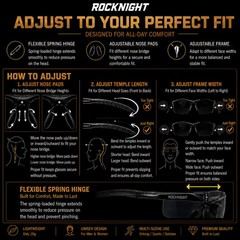 Polarized Rectangular Sunglasses for Men Driving UV400 Protection Lightweight…