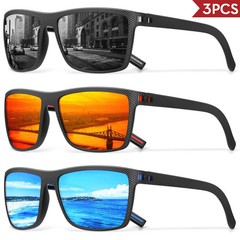 Polarized Sunglasses Men Women Sports Driving Fishing Square Eyewear UV400 Glass