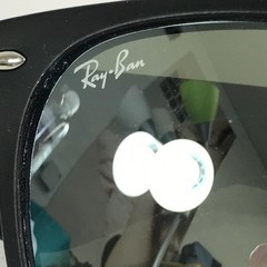Ray-Ban Sunglasses RB2132 NEW WAYFARER 622/30 Matte Black w/ Silver Flash 55 mm
