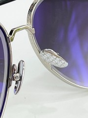 New Maybach Z127 Designer Sunglasses Gold Frame 69-13-145 Luxury Pilot Glasses