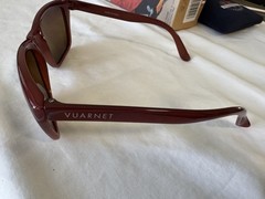 Vuarnet Legend Brown Nylon Frame Double Mirrored Glass Lens Sunglasses VL0006