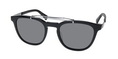 NEW JOHN VARVATOS SJV565 SUNGLASSES METAL & PLASTIC BLACK/SILVER JAPAN 52-22-145