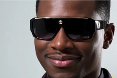 Men’s Sunglasses Fashion Dark Black Lens Brown White Thick Frame Designer Hot