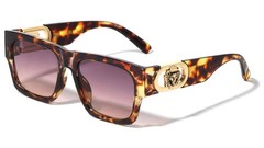 Men Sunglasses Fashion Designer Dark Black Hip Hop Gangster Style Square Shades