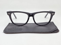 Ray-Ban B&L L1724 Wayfarer II Polished Ebony Black Sunglasses Frame w/ Case 54mm