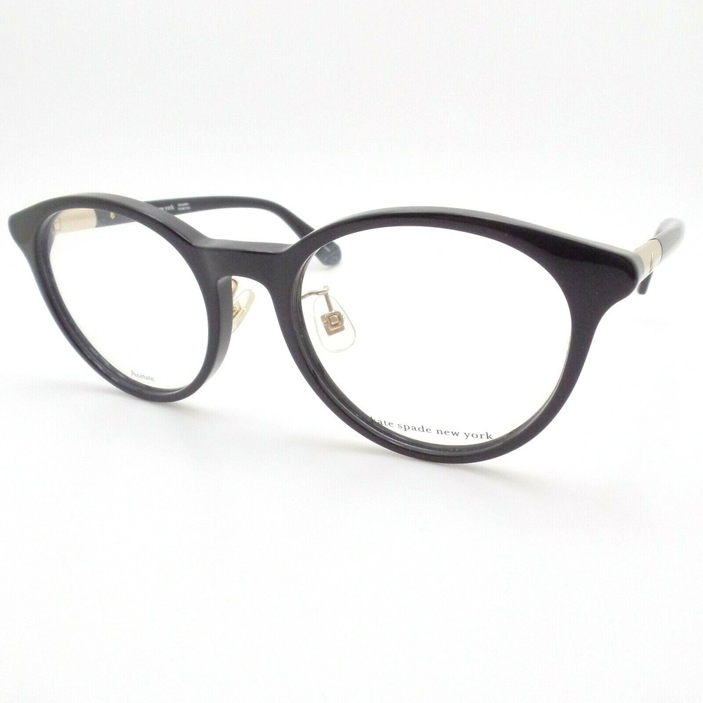 Kate Spade Drystalee F w/Nose Pads Black 807 50mm New Frames Authentic