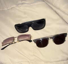 Assorted Used Sunglasses- includes Burberry and Oakley