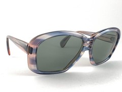 VINTAGE RAY BAN BAUSCH & LOMB SYDNEY TRANSLUCENT GREY MADE IN USA SUNGLASSES