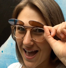 Timberlake’s FAV~ OLIVER PEOPLES RILEY-R Optical MSRP$463 Cocobolo Havana RARE
