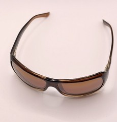 Maui Jim MJ111-01 Polarized Sunglasses Brown Frame Bronze Lenses w/ Case Italy