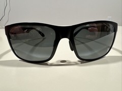Maui Jim Red Sands Matte Black Gray Polarized Mens Sunglasses #P58