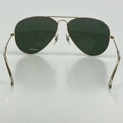 Used RAY BAN Ray Ban AVIATOR LARGE METAL Sunglasses RB3025 58 14 Gold Himeji Eas