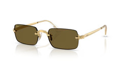 Ray Ban Sunglasses RB3928 001/73 ARISTA GOLD/BROWN LENS 54MM