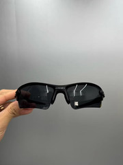 Oakley Flak 2.0 POLARIZED Lightweight Sunglasses Prizm Black Matte Black Frames