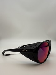 Oakley CLIFDEN OO9440 Matte Black Round Ruby Lens Sunglass New