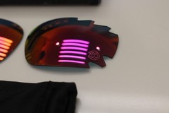 NEW GENUINE OAKLEY RACING JACKET/JAWBONE 30 YR POSITIVE +RED IRIDIUM LENSES