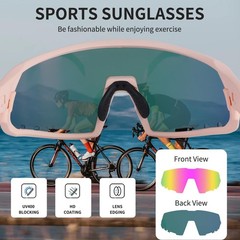 Running Sunglasses for Men – UV400 Protection Sports Sunglasses for Running C…