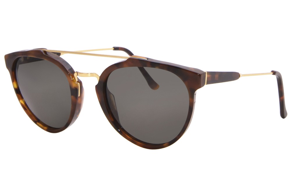 RetroSuperFuture Giaguaro Classic 8PC/R SP15 Sunglasses Havana/Solid Grey 51mm